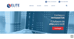 Desktop Screenshot of elitesoft.com.br